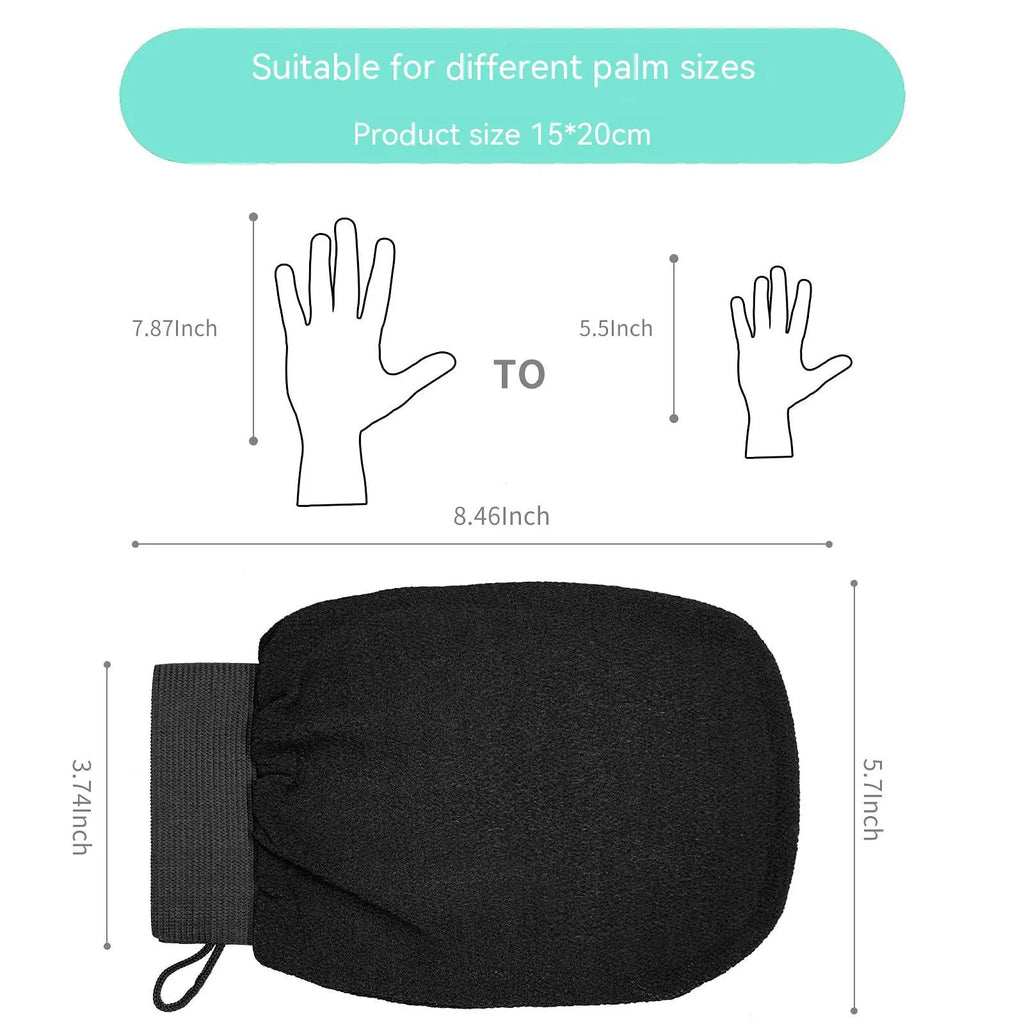 Viscose Fiber Exfoliating Bath Gloves